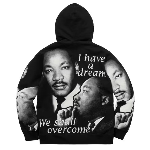 Supreme MLK Hoodie - Picture 1 of 2